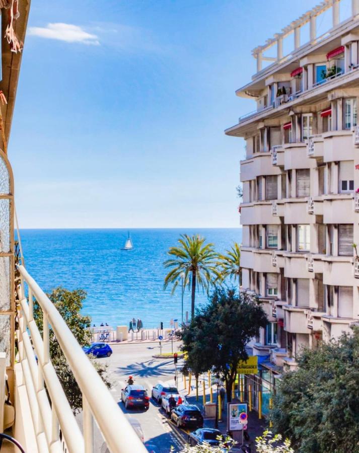 #29 Suite Gambetta Ac Sea View 2 Bedrooms 1Min Walk To Promenade & Sea Nice Bagian luar foto