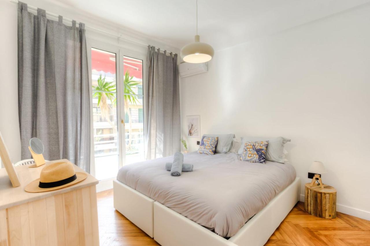 #29 Suite Gambetta Ac Sea View 2 Bedrooms 1Min Walk To Promenade & Sea Nice Bagian luar foto