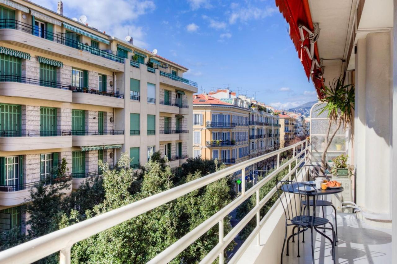 #29 Suite Gambetta Ac Sea View 2 Bedrooms 1Min Walk To Promenade & Sea Nice Bagian luar foto