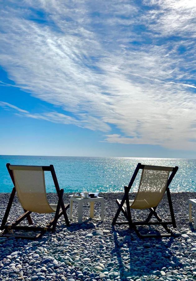 #29 Suite Gambetta Ac Sea View 2 Bedrooms 1Min Walk To Promenade & Sea Nice Bagian luar foto